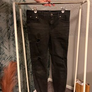 Just USS Black distressed skinny jeans